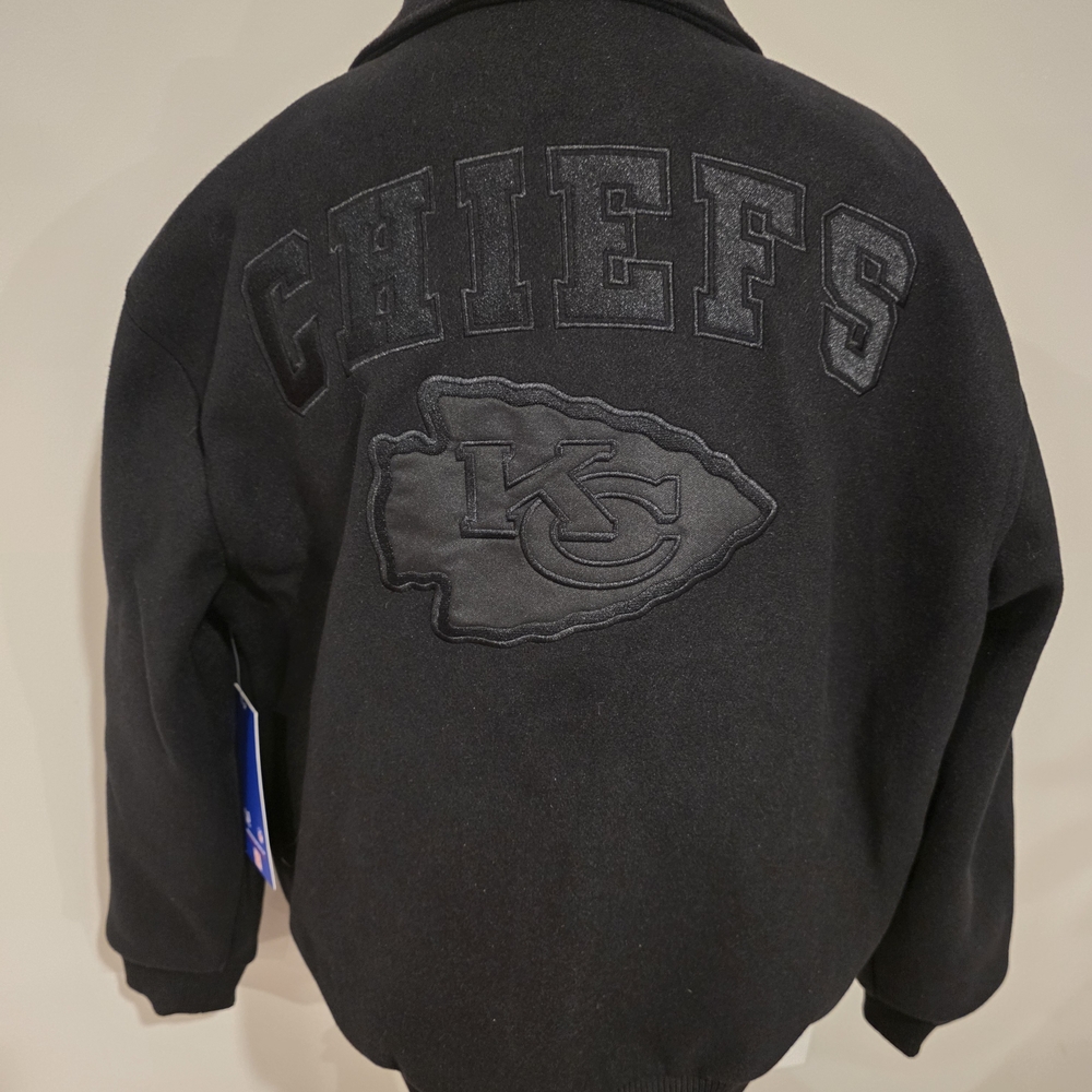 NFL Kansas City Chiefs Black Bomber Jacket